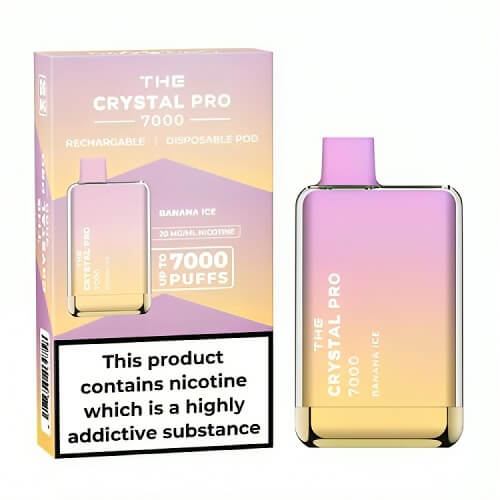 The Crystal Pro 7000 Disposable Vape Pod Device – Box of 10