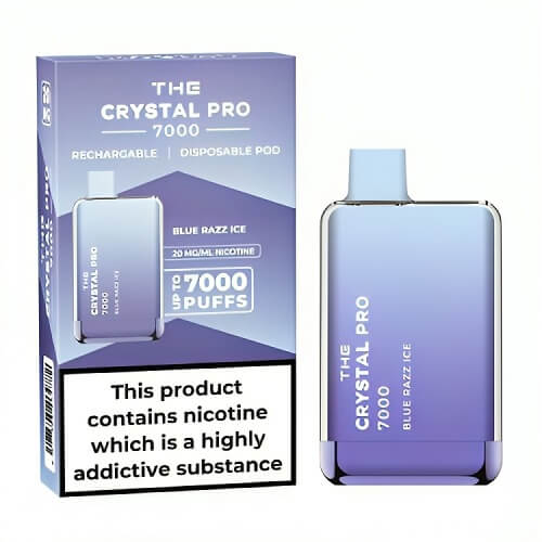 The Crystal Pro 7000 Disposable Vape Pod Device – Box of 10