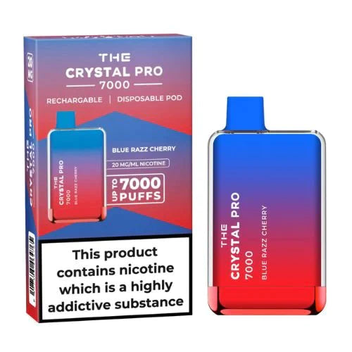 The Crystal Pro 7000 Disposable Vape Pod Device – Box of 10