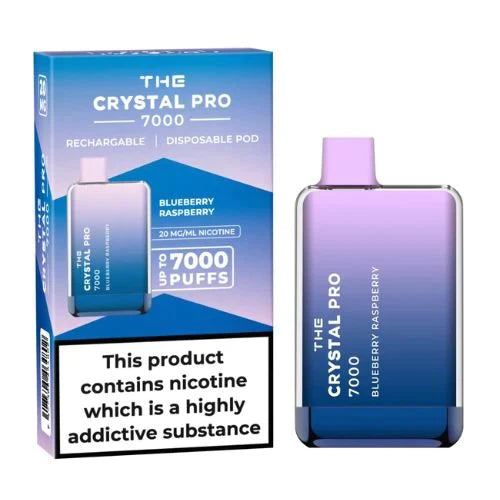 The Crystal Pro 7000 Disposable Vape Pod Device – Box of 10