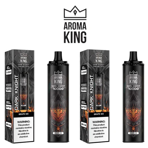 Aroma King Dark Knight 10000 Disposable Vape Pod – Box of 10