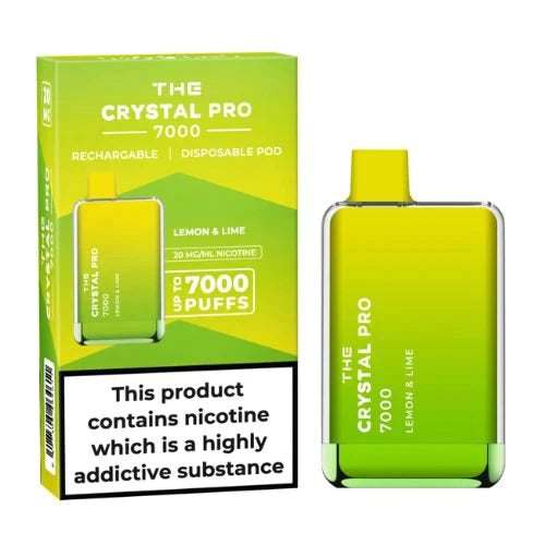 The Crystal Pro 7000 Disposable Vape Pod Device – Box of 10