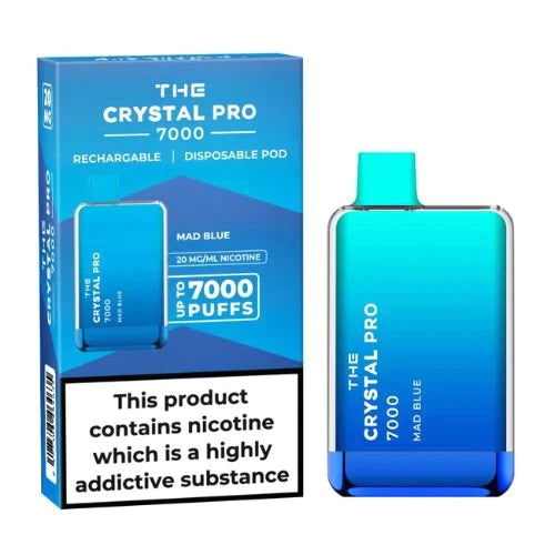 The Crystal Pro 7000 Disposable Vape Pod Device – Box of 10