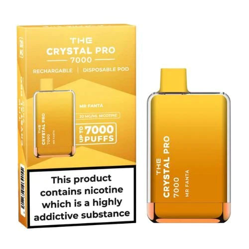 The Crystal Pro 7000 Disposable Vape Pod Device – Box of 10