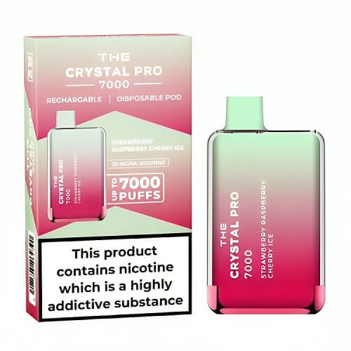 The Crystal Pro 7000 Disposable Vape Pod Device – Box of 10