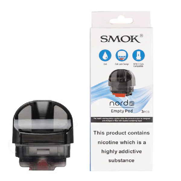 Smok Nord 5 Replacement Pod Box Of 10 