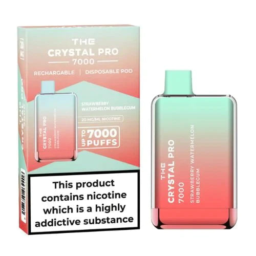 The Crystal Pro 7000 Disposable Vape Pod Device – Box of 10