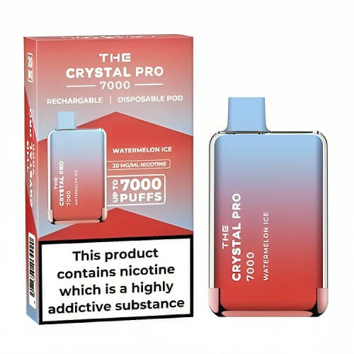 The Crystal Pro 7000 Disposable Vape Pod Device – Box of 10