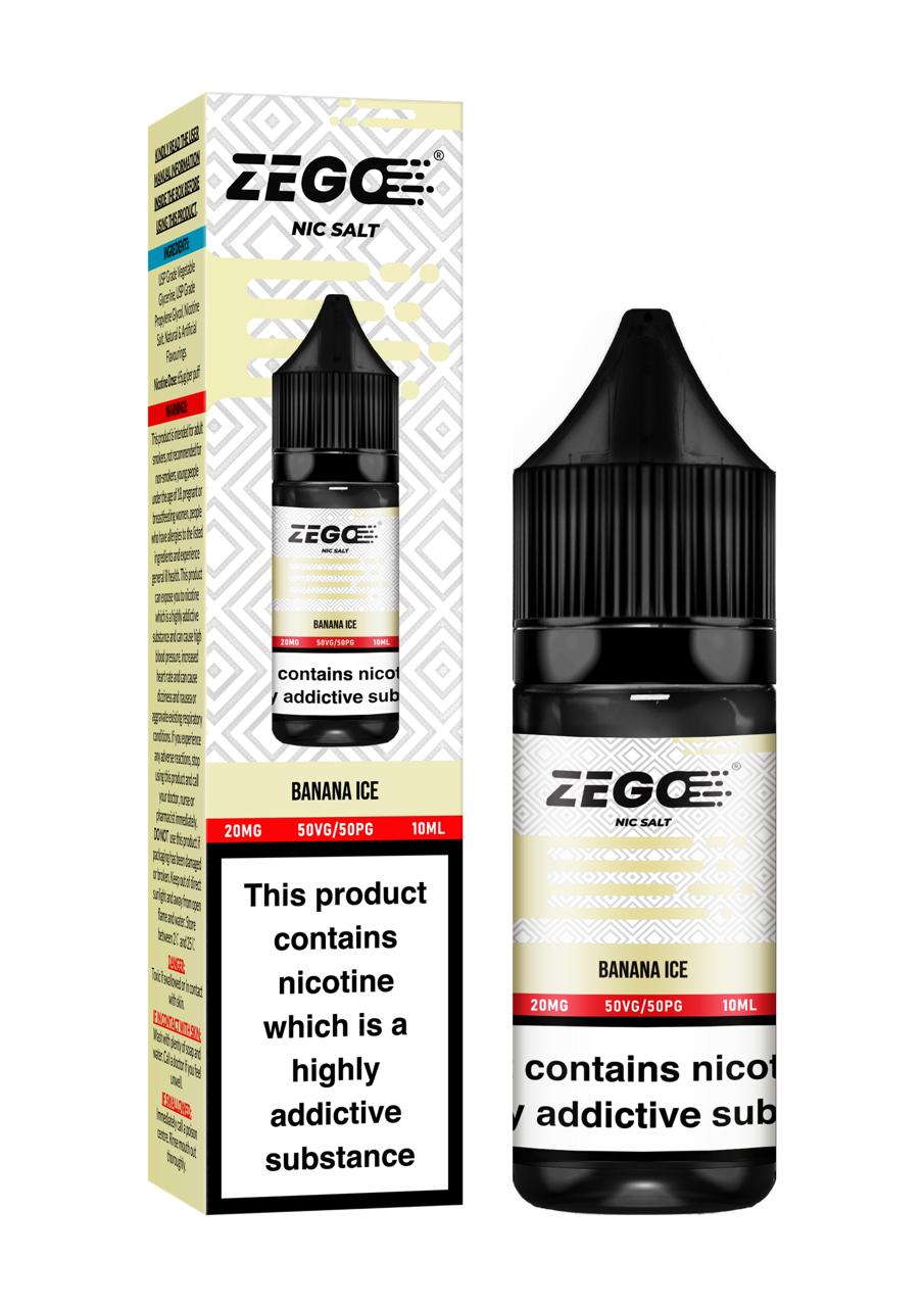 Zego Nic Salt E liquid 10x10ml