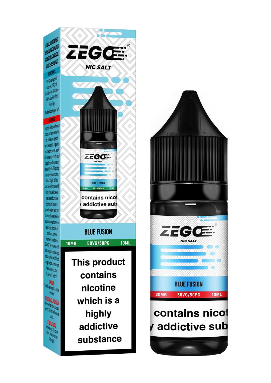 Zego Nic Salt E liquid 10x10ml