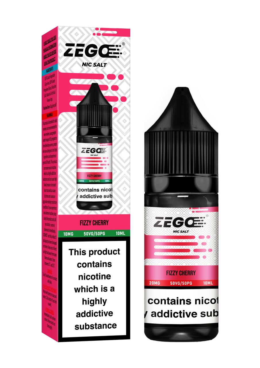 Zego Nic Salt E liquid 10x10ml