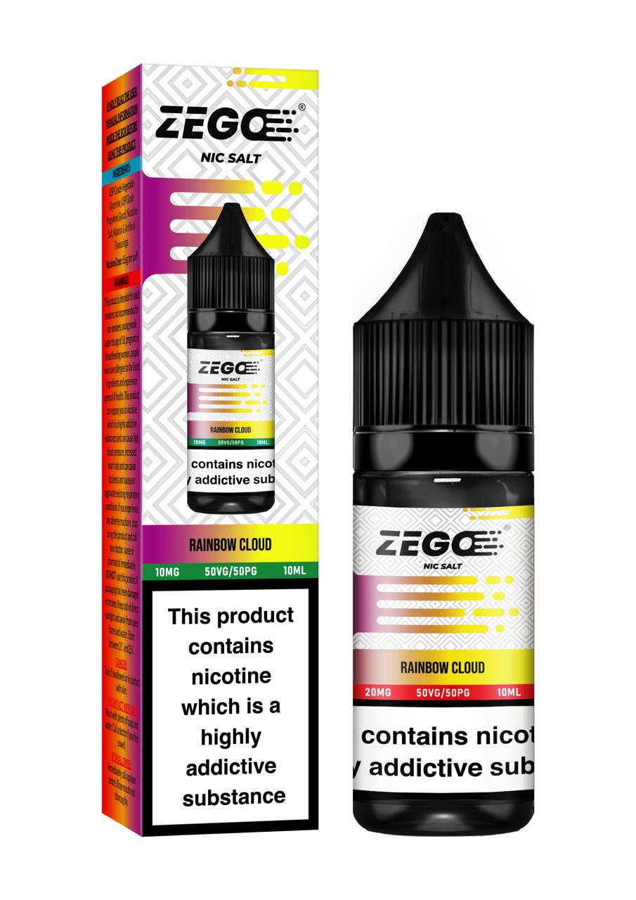 Zego Nic Salt E liquid 10x10ml