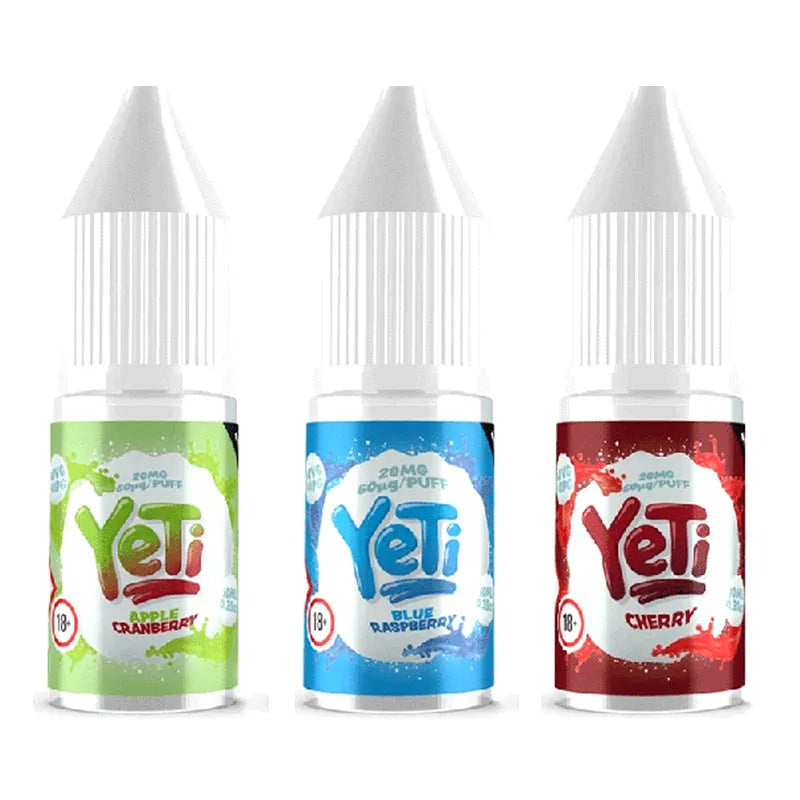 Yeti 10ml Nic Salt (Pack of 10)