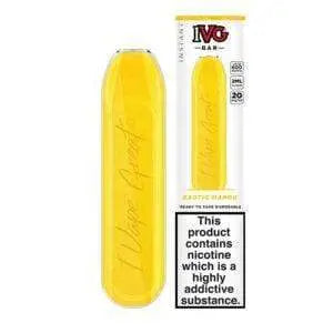 IVG Bar 600 Disposable Vape Pod – Box of 10