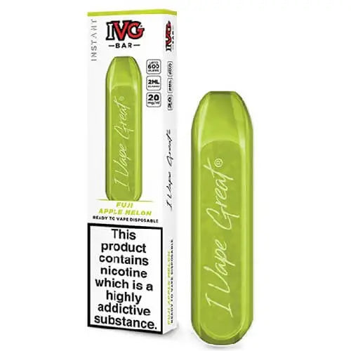 IVG Bar 600 Disposable Vape Pod – Box of 10