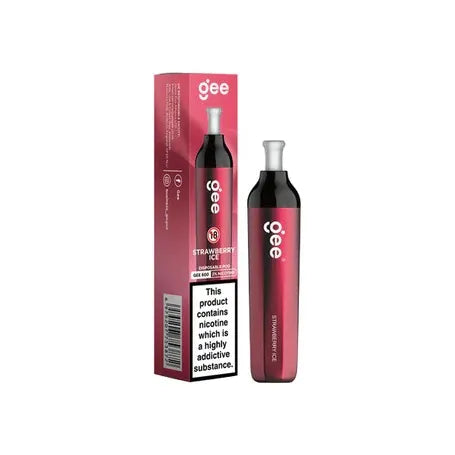 Gee Bar 600 Disposable Vape Pod – Box of 10