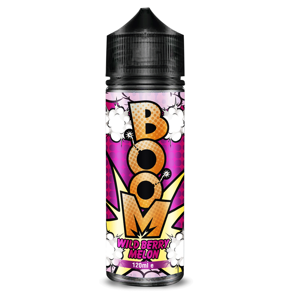 Boom 100ml E-liquids Shortfill - Vape Club Wholesale