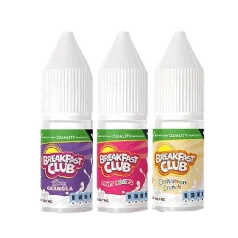 Breakfast Club 10ml Nic Salt (Pack of 10) - Vape Club Wholesale