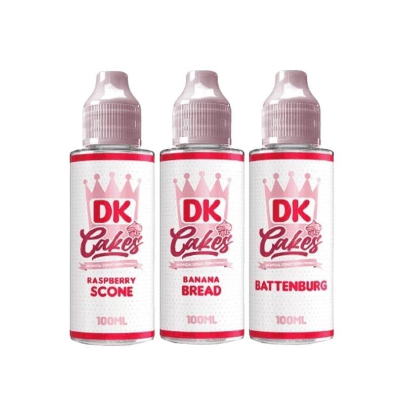 Donut King Cakes 100ml Shortfill-Banana Bread-vapeukwholesale