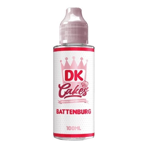 Donut King Cakes 100ml Shortfill-Battenberg-vapeukwholesale