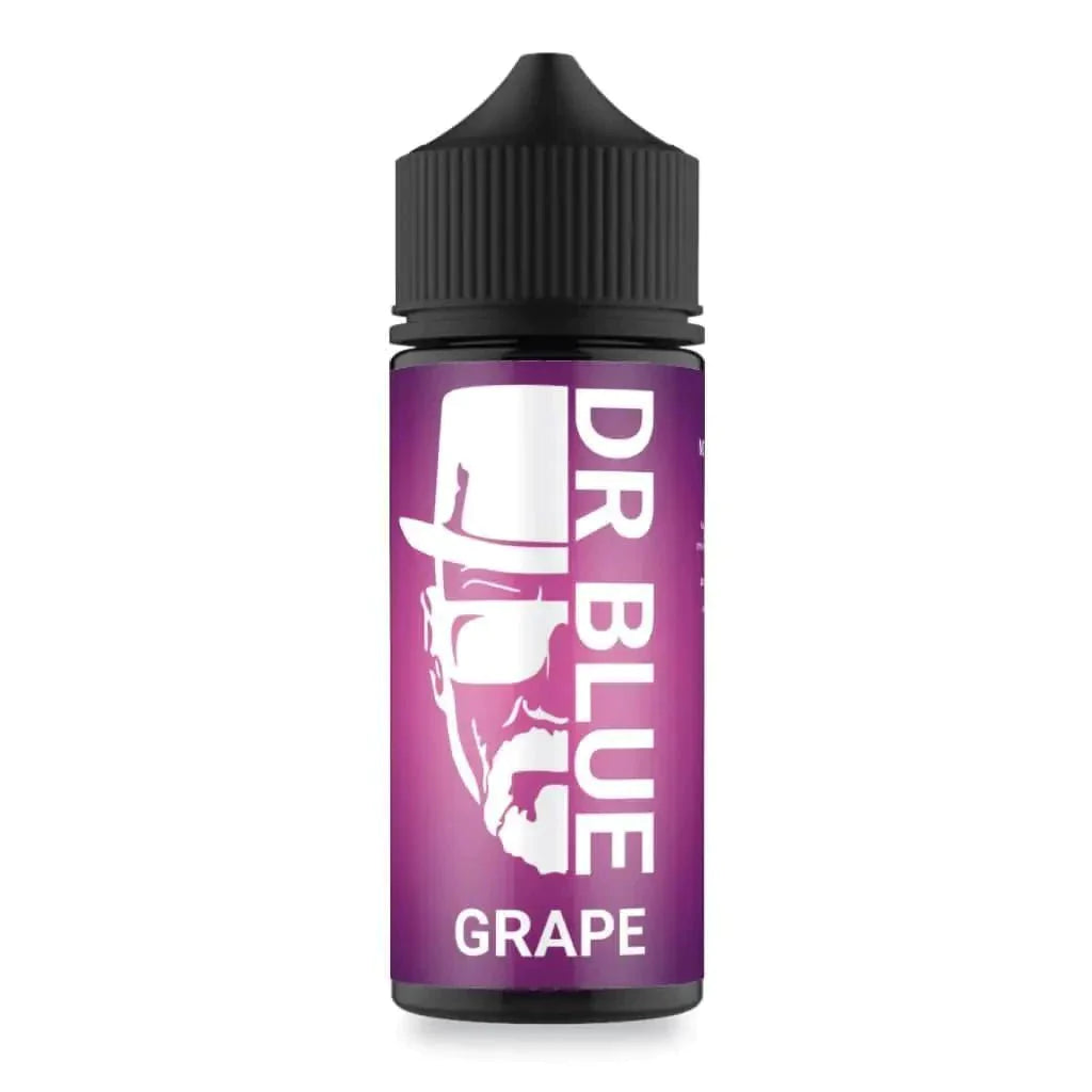 Dr Blue E-Liquid 100ml Shortfill-Grape-vapeukwholesale