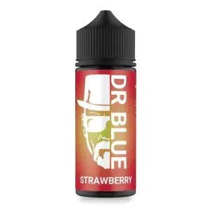 Dr Blue E-Liquid 100ml Shortfill-Strawberry-vapeukwholesale