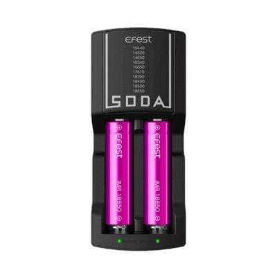 EFEST SODA DUAL BATTERY CHARGER--vapeukwholesale