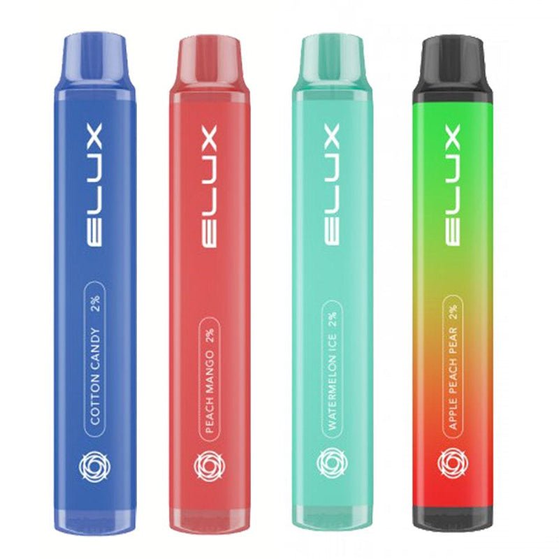 Elux Legend Mini Disposable Vape Pen - 600 Puffs | Pack of 10 - Vape Club Wholesale