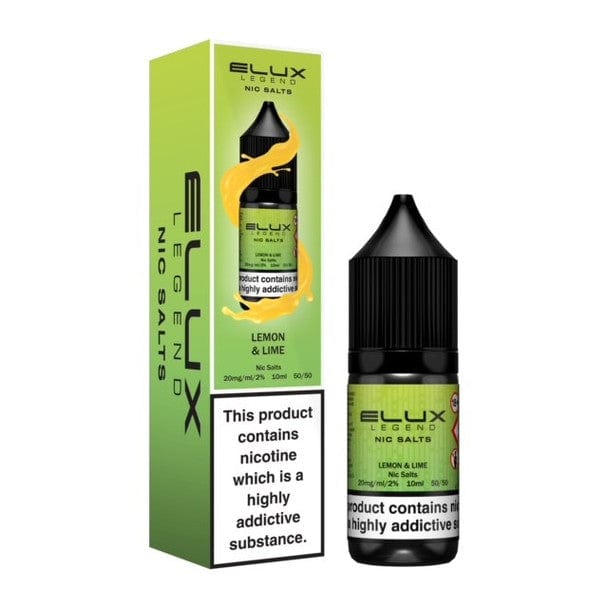 Elux Legend Nic Salts - 10ml E-liquids - Box of 10 - Vape Club Wholesale