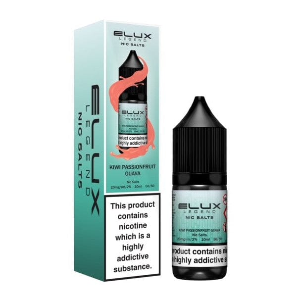 Elux Legend Nic Salts - 10ml E-liquids - Box of 10 - Vape Club Wholesale