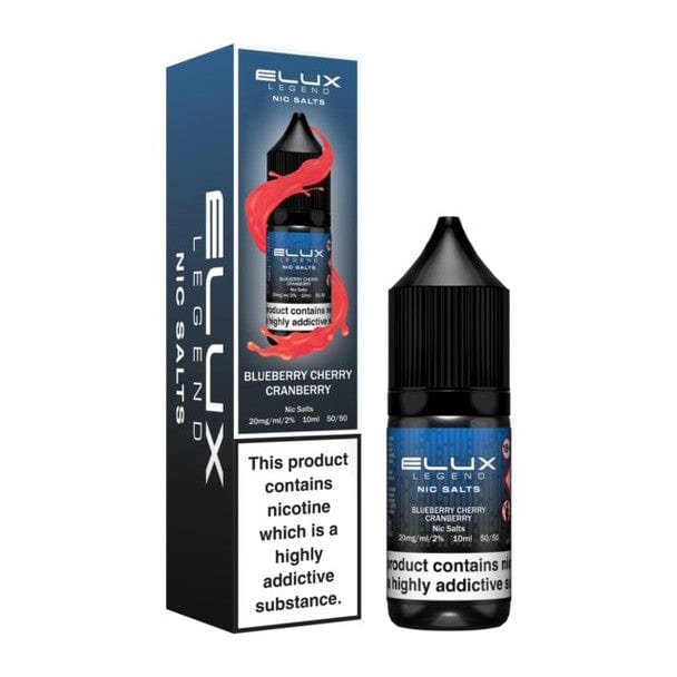 Elux Legend Nic Salts - 10ml E-liquids - Box of 10 - Vape Club Wholesale