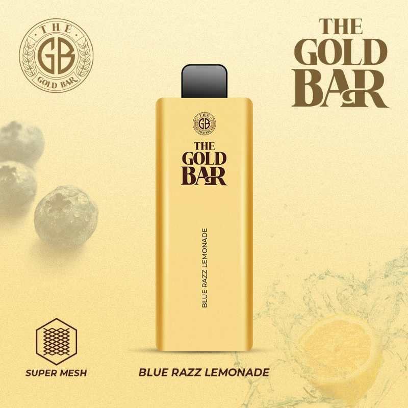 Gold Bar 4500 Disposable Vape Puff Bar Pod Box of 10 