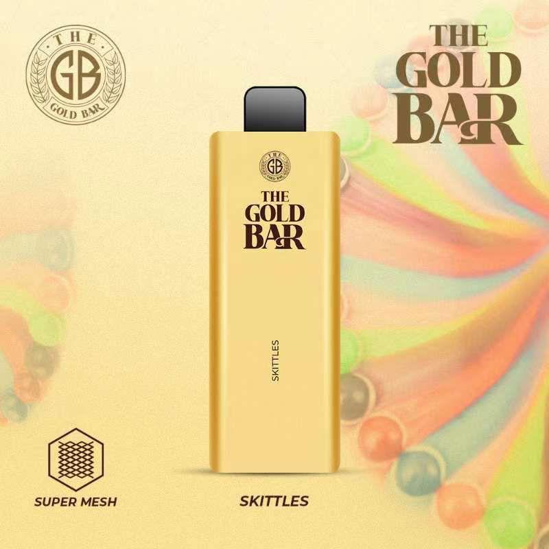 Gold Bar 4500 Disposable Vape Puff Bar Pod Box of 10 