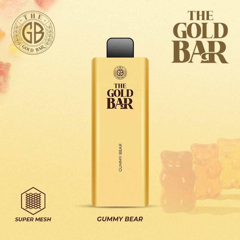 Gold Bar 4500 Disposable Vape Puff Bar Pod Box of 10 