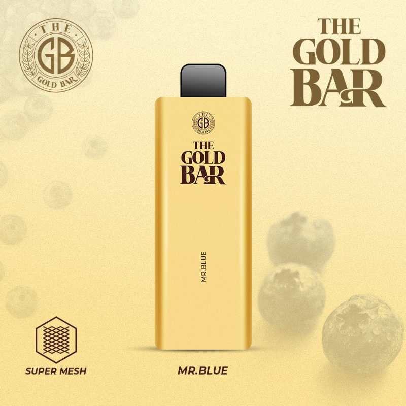 Gold Bar 4500 Disposable Vape Puff Bar Pod Box of 10 