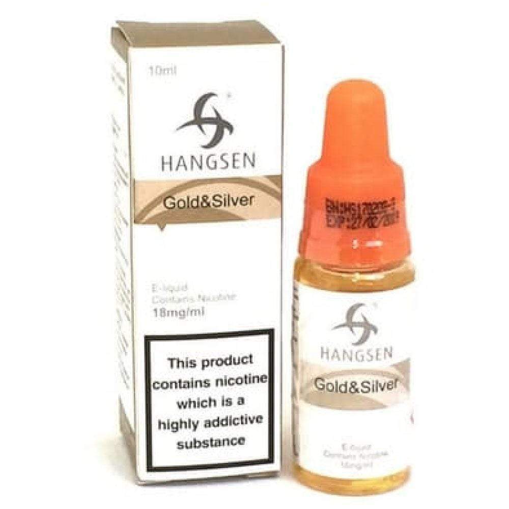 Hangsen - Gold & Silver - 10ml (Pack of 10) - Vape Club Wholesale