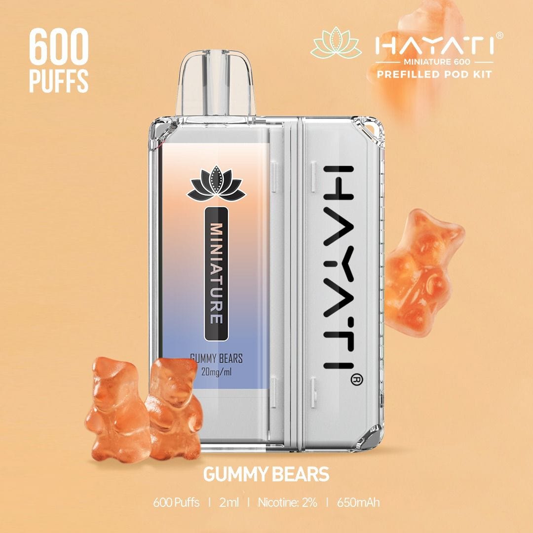 Hayati Miniature 600 Prefilled Pod Kit - Box of 5 