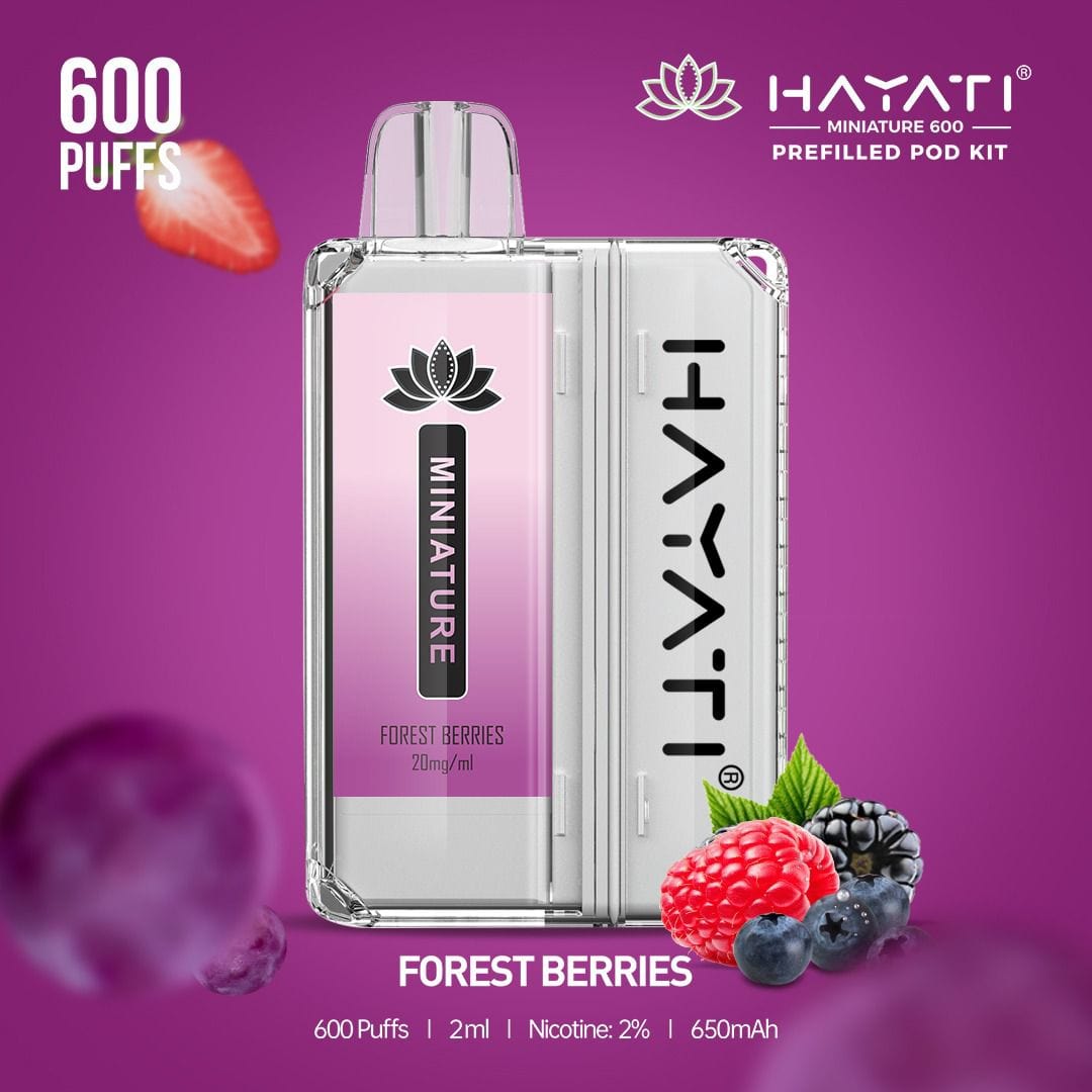 Hayati Miniature 600 Prefilled Pod Kit - Box of 5 