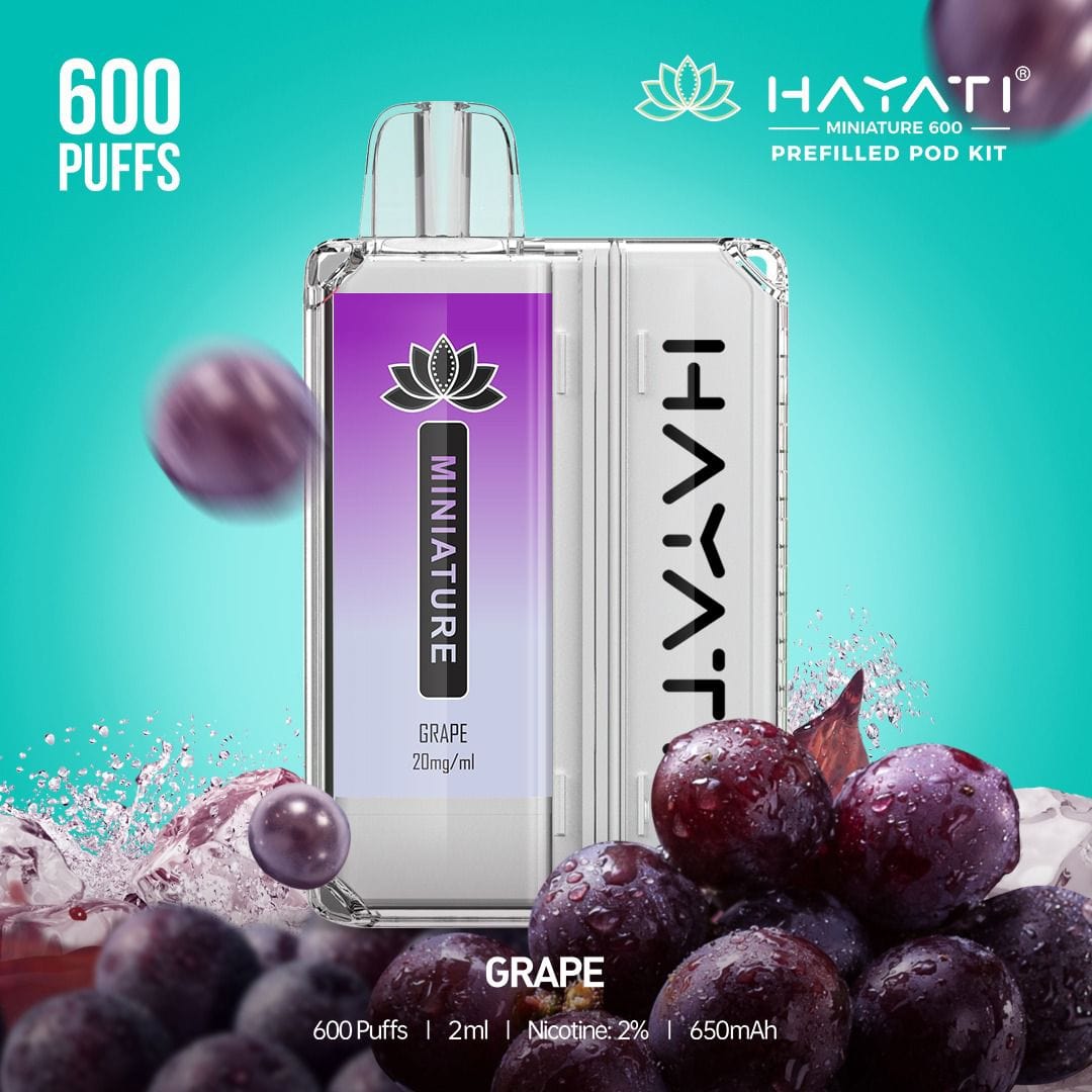 Hayati Miniature 600 Prefilled Pod Kit - Box of 5 