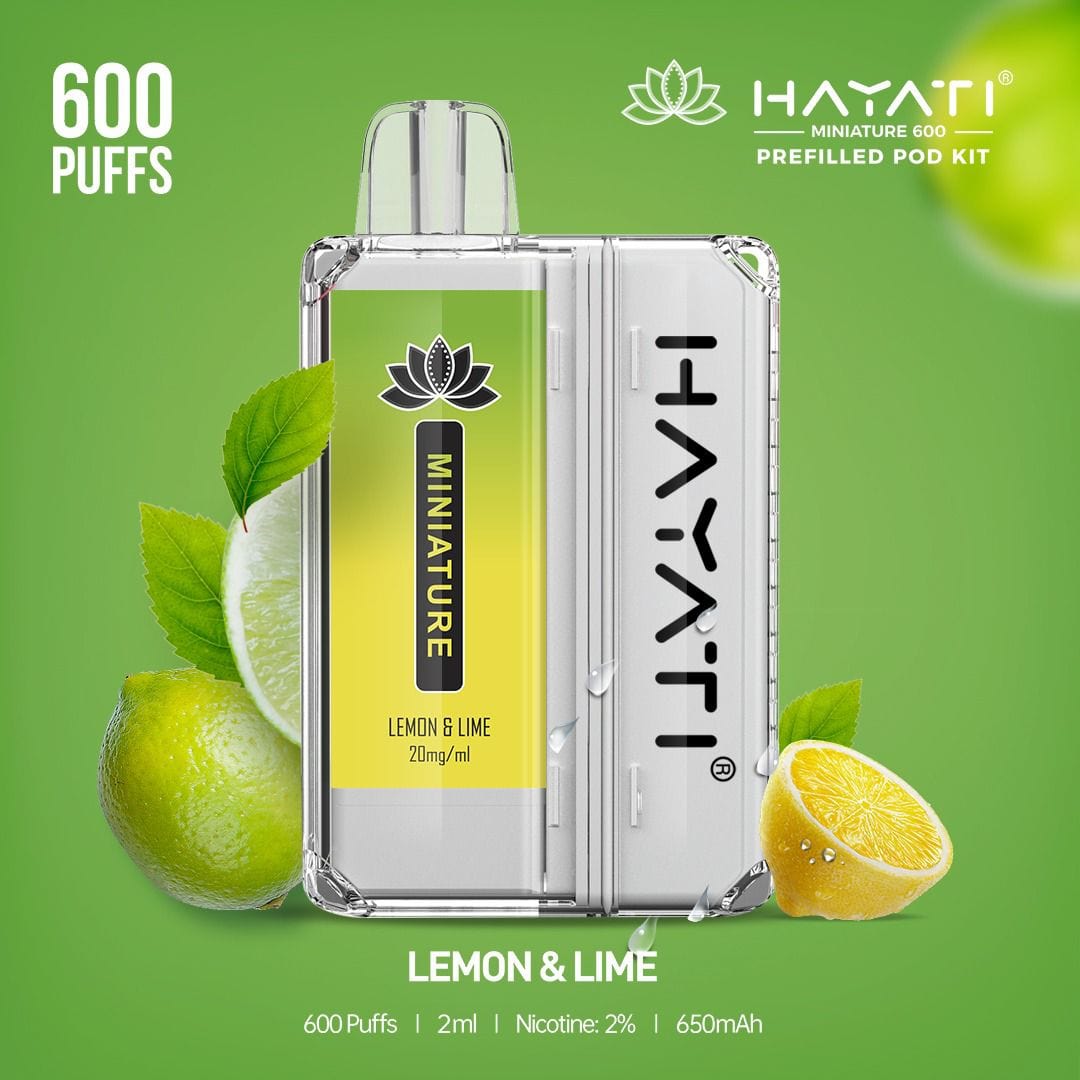 Hayati Miniature 600 Prefilled Pod Kit - Box of 5