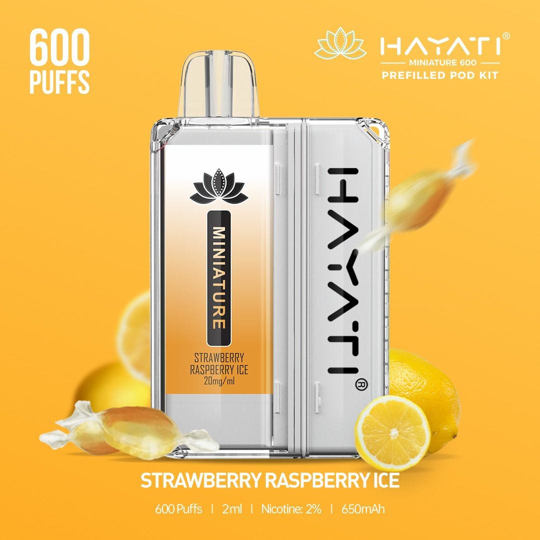 Hayati Miniature 600 Prefilled Pod Kit - Box of 5 - Vape Club Wholesale