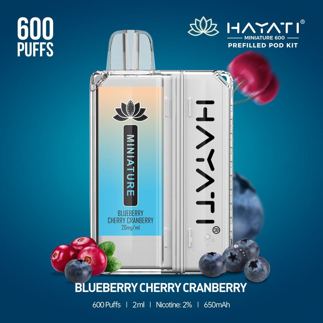 Hayati Miniature 600 Prefilled Pod Kit - Box of 5 