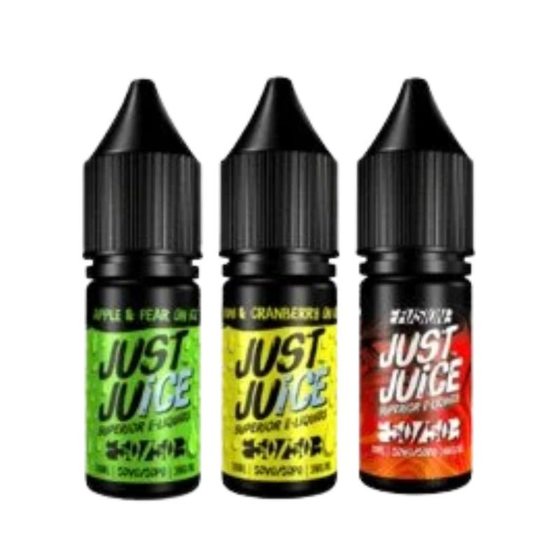 Just Juice 50/50 On Ice 10ML Shortfill (Pack of 10) - Vape Club Wholesale