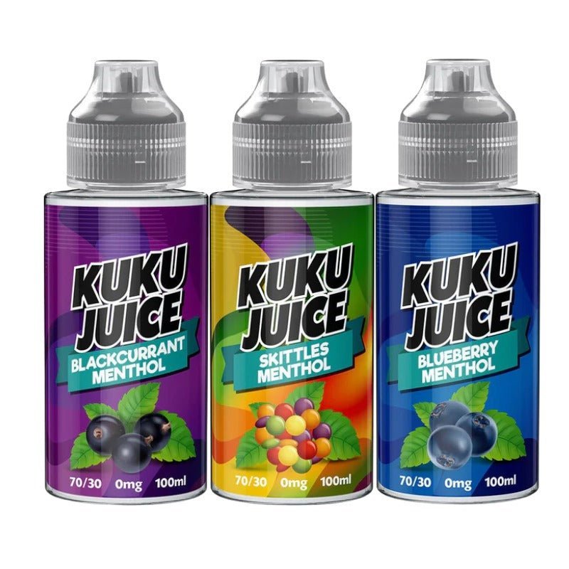 Kuku Juice Menthol 100ML Shortfill - Vape Club Wholesale