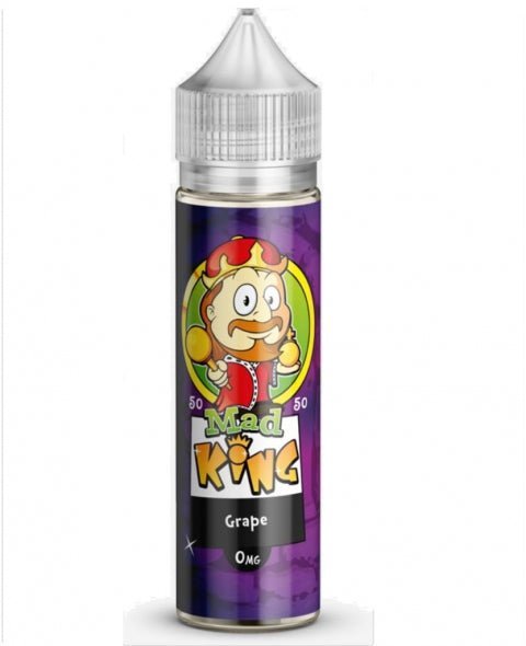 Mad King 50/50 E-liquids 50ml Shortfill - Vape Club Wholesale