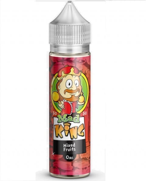 Mad King 50/50 E-liquids 50ml Shortfill - Vape Club Wholesale