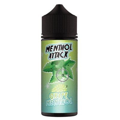 Menthol Attack 100ML Shortfill - Vape Club Wholesale