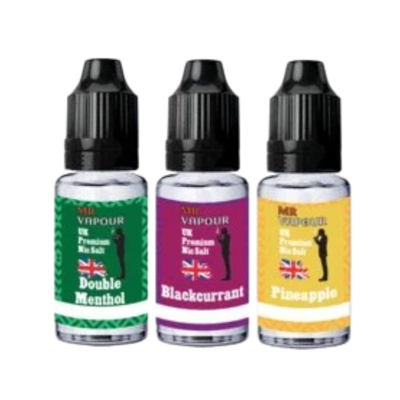 Mr Vapour 10ML Nic Salt (Pack of 10) - Vape Club Wholesale