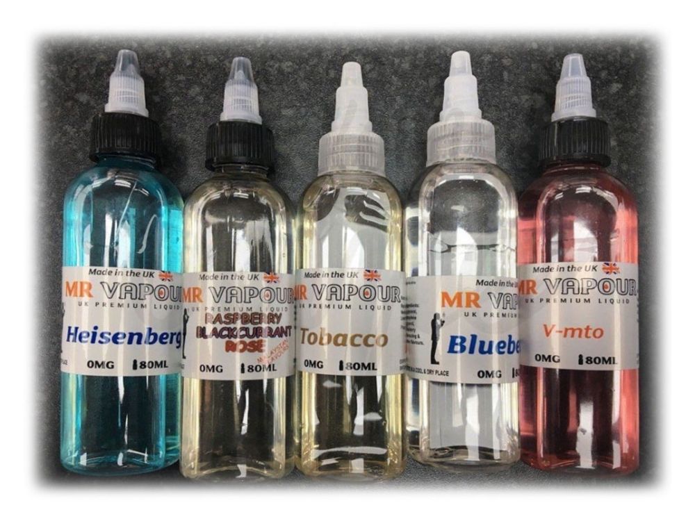 Mr Vapour 80ml E-liquids - Vape Club Wholesale