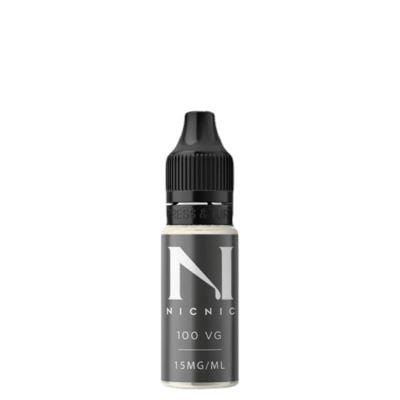 NIC NIC - NICOTINE SHOT 15MG 100VG [BOX OF 120] - Vape Club Wholesale